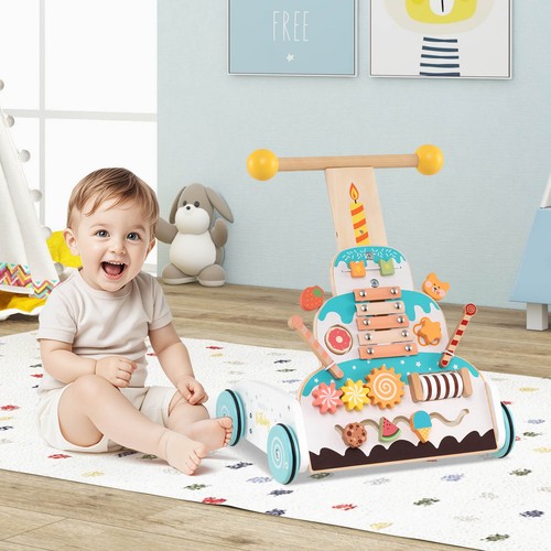 Wooden baby walker ice - wooden,