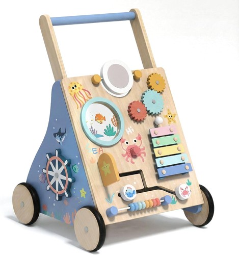 Ocean themed wooden baby - ocean-themed,