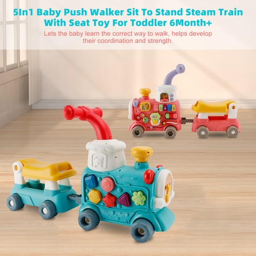 5in1 baby push walker sit - baby,