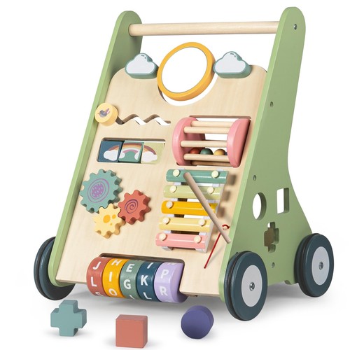 Wooden baby walker montessori - baby,
