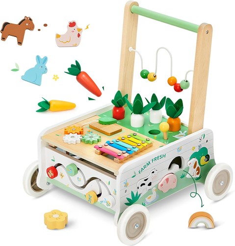 Wooden baby push - wooden,